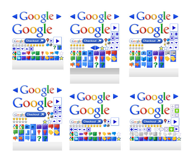 Sprites of google